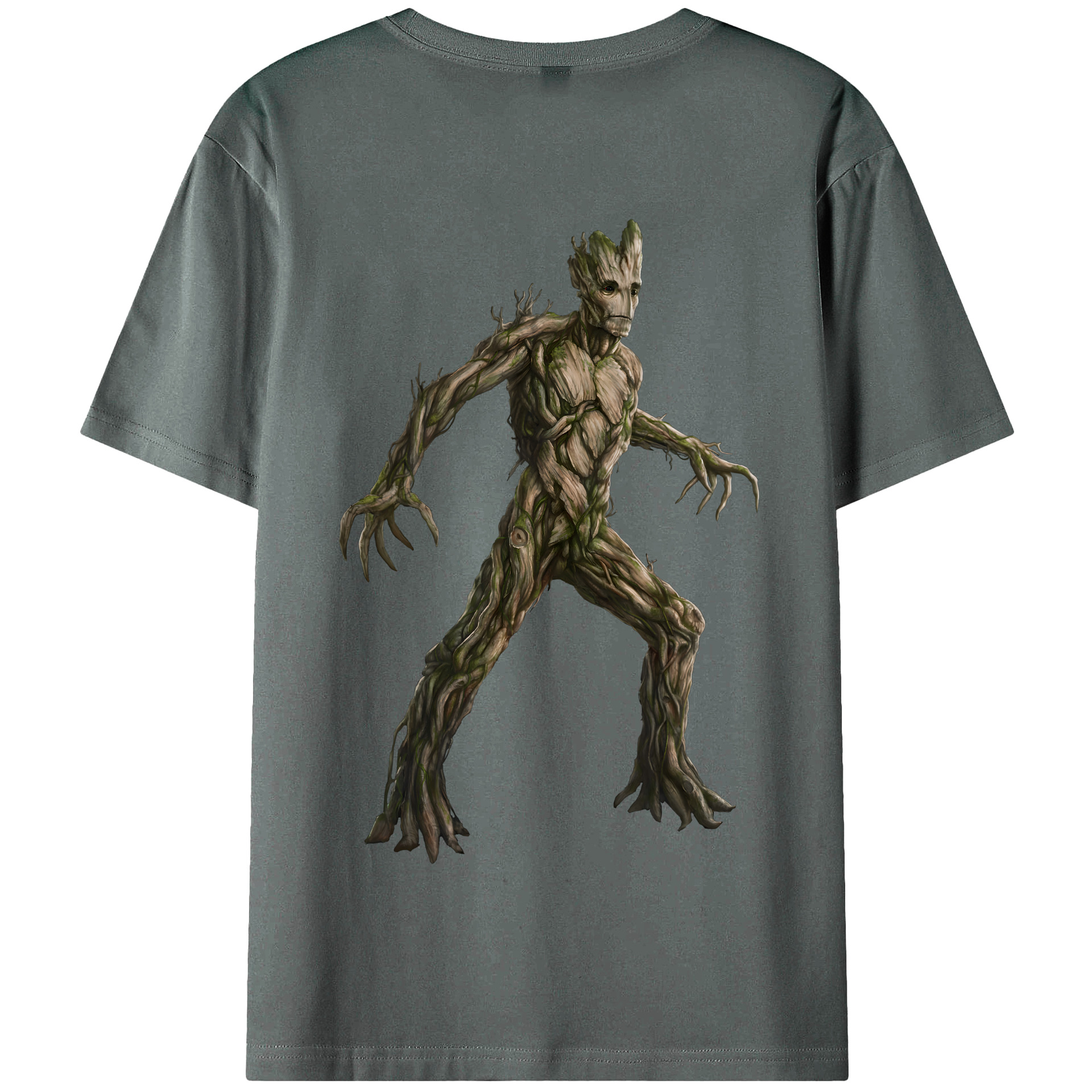 （画像用） アベンジャーズ The Avengers 綿100％半袖Tシャツ（背面プリント）